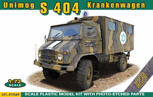 ACE 72469 Unimog S 404 Krankenwagen 1/72