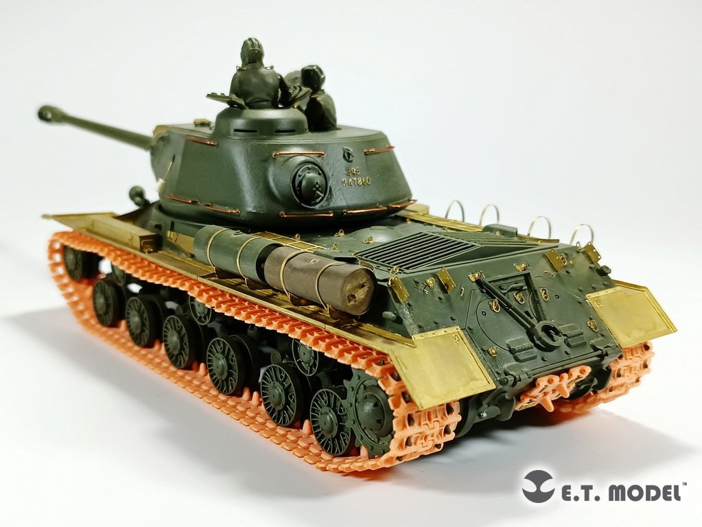 ET Model P35-061 Chars soviétiques KV-1/2/85, JS-1/2/3, ISU-152 (version tardive 650 mm) Chenilles fonctionnelles (impression 3D) 1/35 – image 5