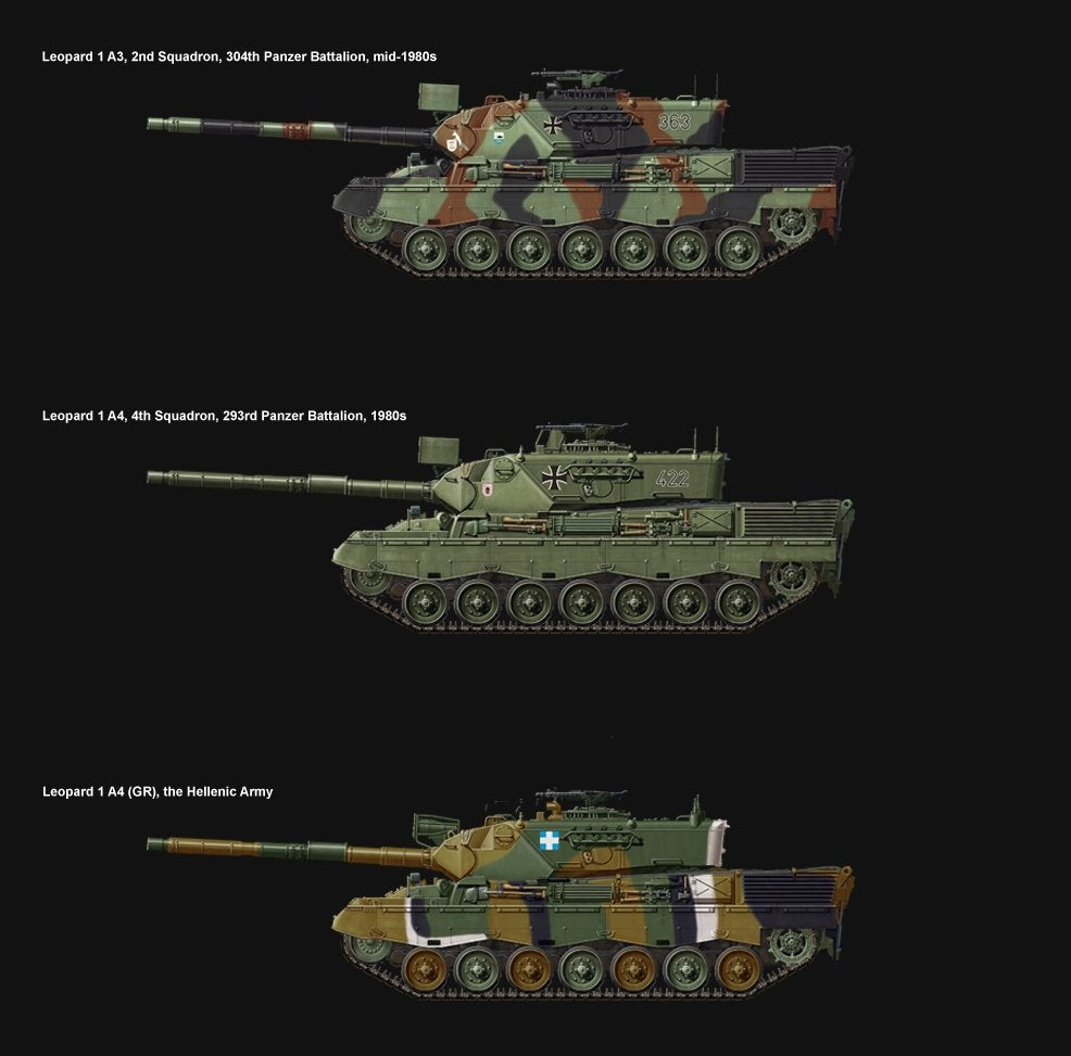 Meng Model TS-007 GERMAN MAIN BATTLE TANK LEOPARD 1 A3/A4 1/35 – image 11