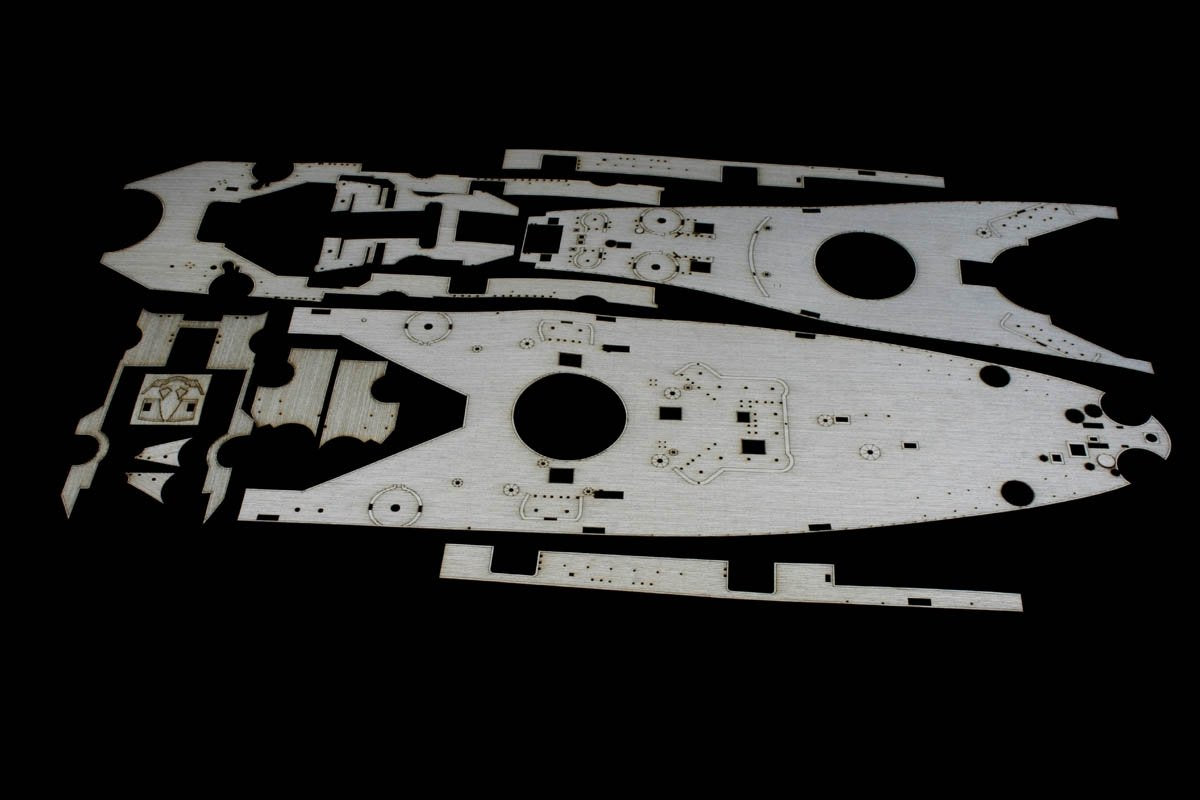 MK1 Design MD-20009 MK1 USS IOWA Value Pack 1/200 – imagen 2