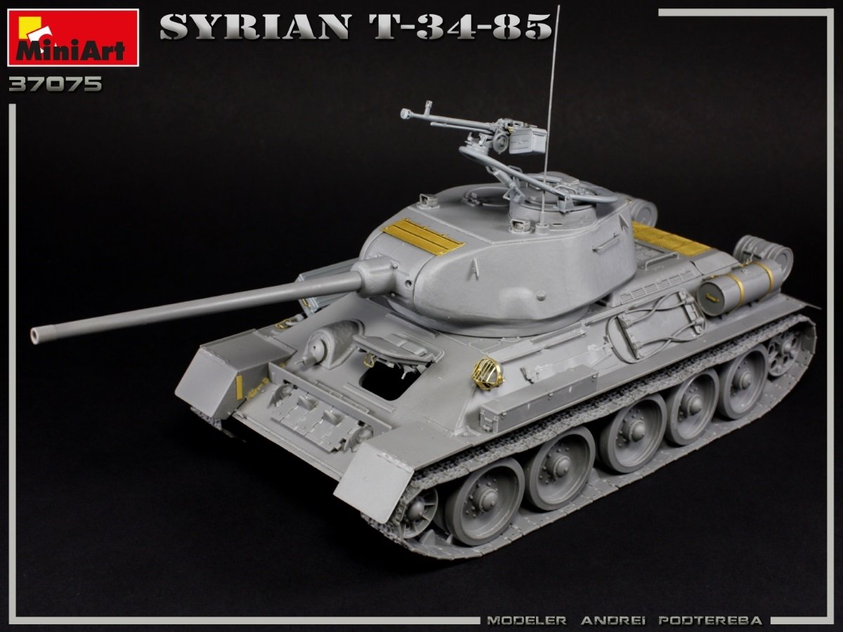 MiniArt 37075 SYRIAN T-34/85 1/35 – imagen 4
