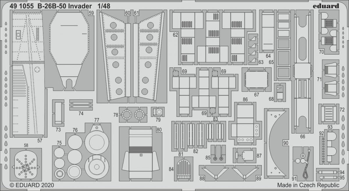 Eduard 491055 B-26B-50 Invader 1/48 ICM – Bild 2