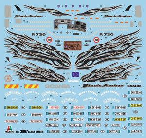 Italeri 3897 SCANIA R730 BLACK AMBER 1/24 – Bild 5