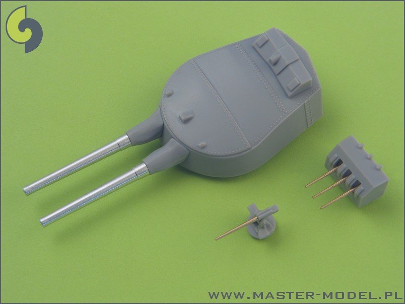 Master SM-350-036 HMS Repulse armament - 15in (6pcs), 4in QF (6pcs), 4in BL (9pcs) barrels – imagen 4