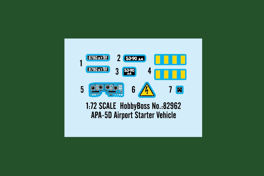 Hobby Boss 82962 APA-5D Airport Starter Vehicle 1/72