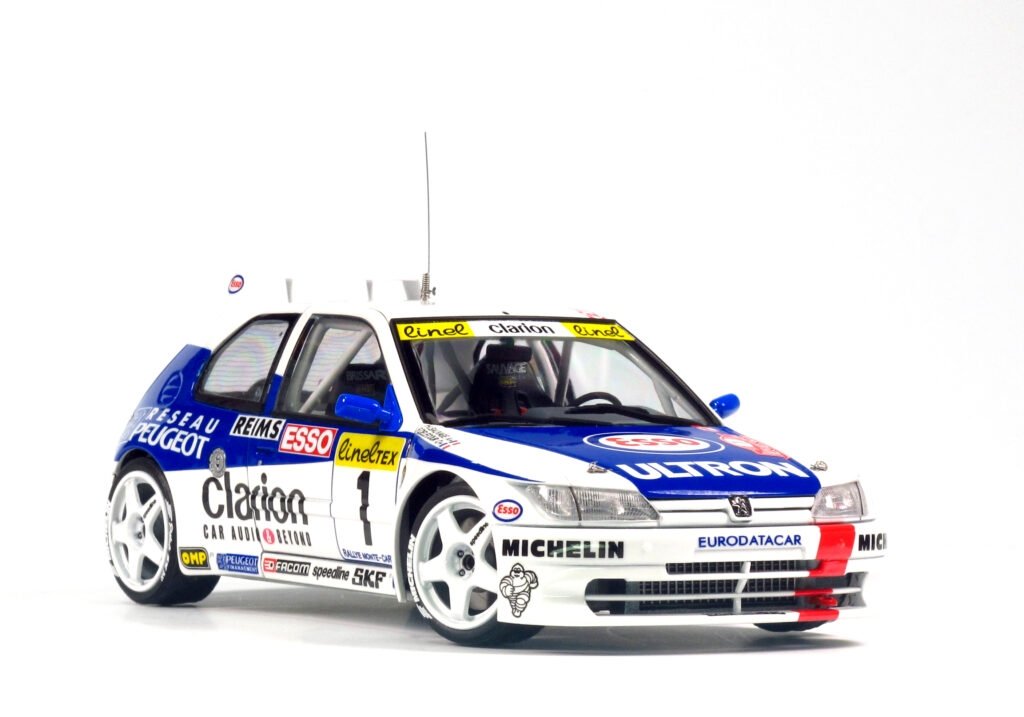 NuNu PN24009 Peugeot 306 MAXi ’96 MONTE CARLO RALLY 1/24 – imagen 11