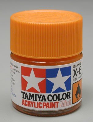 Tamiya X6 Orange (81506) Acrylic paint 10ml – Bild 3