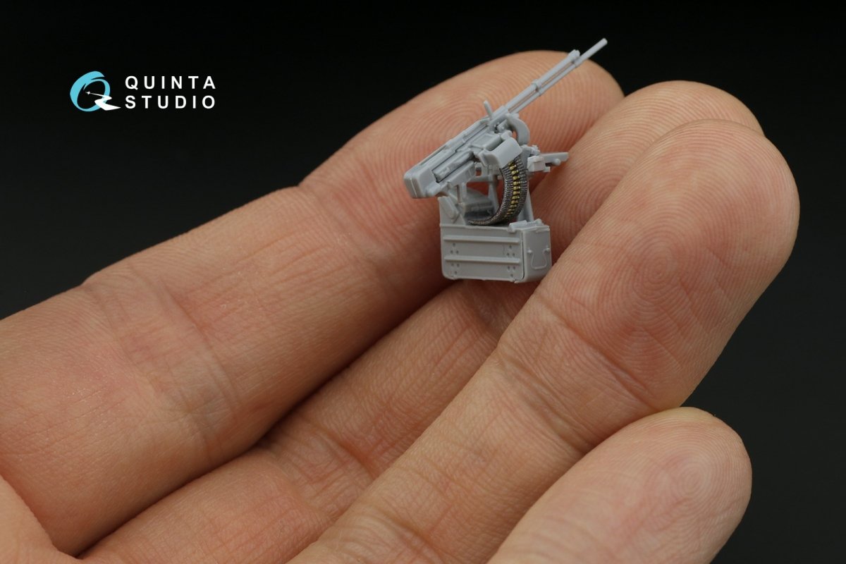Quinta Studio QD48236 IL-2 1943 (two-seat) 3D-Printed &amp;amp; coloured Interior on decal paper (for Zvezda kit) 1/48 – Bild 5