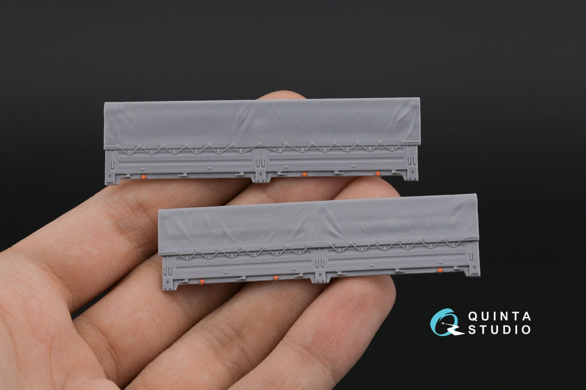 Quinta Studio QD72145 KAMAZ-5350 3D-Printed coloured Interior on decal paper (Zvezda) 1/72 – Bild 11