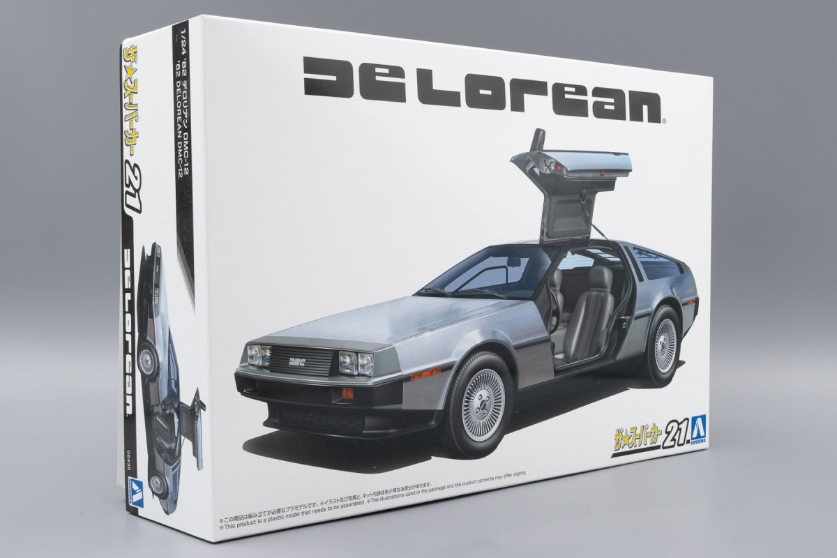 Aoshima 06435 The Super Car &amp;#39;82 DeLorean DMC-12 1/24 – imagen 2