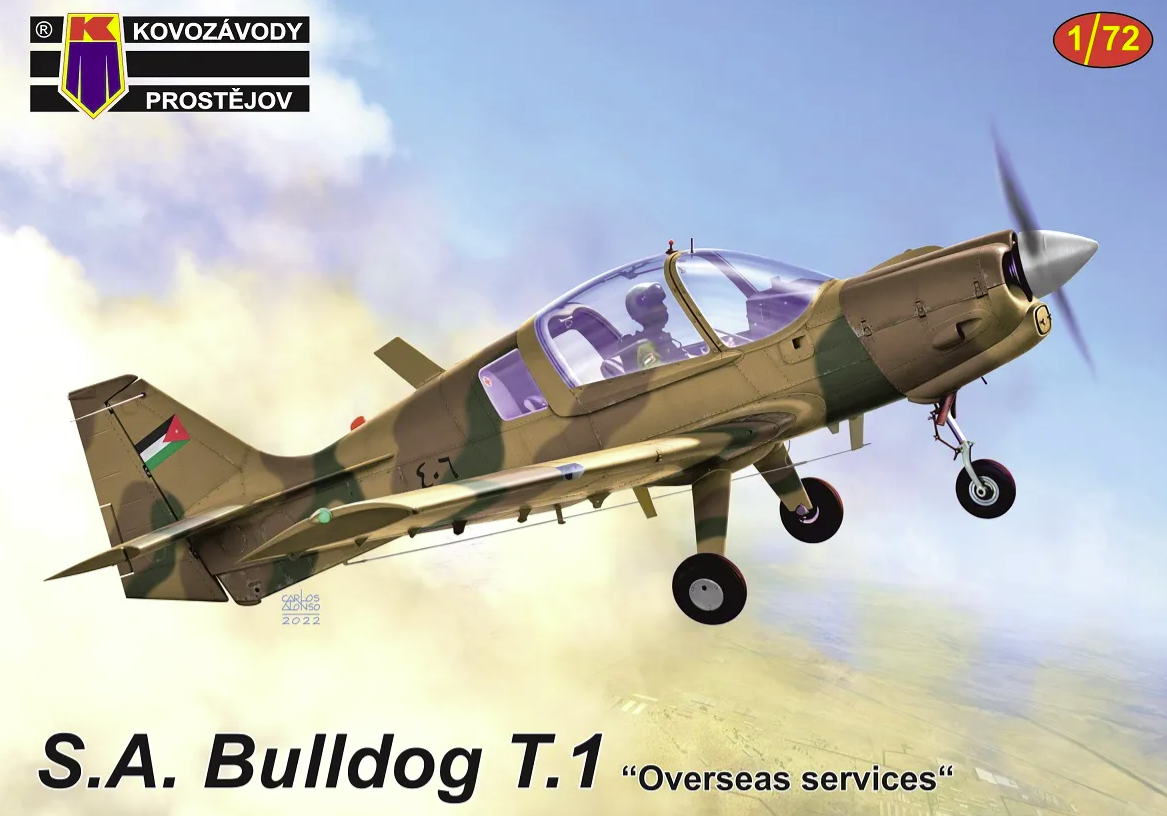 Kovozavody Prostejov KPM0301 SA Bulldog T.1 &amp;quot;Services outre-mer&amp;quot; 1/72
