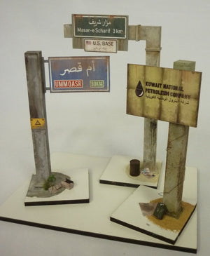 RT-Diorama 35583 Traffic sign holder No.2 1/35 – zdjęcie 2