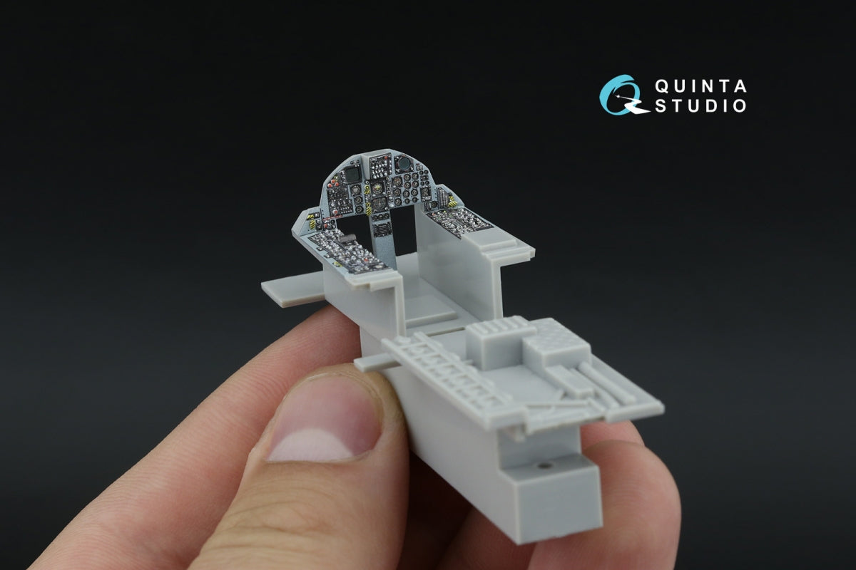 Quinta Studio QDS-48597 F-15A/F-15C Early/F-15J Early 3D-Printed &amp;amp; coloured Interior on decal paper (Hasegawa) (Small version) 1/48 – Bild 11