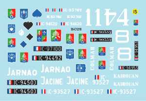 Star Decals 35-C1218 Indochine The Foreign Legion - Regiment Etranger Cavalerie 3 1/35 – imagen 3