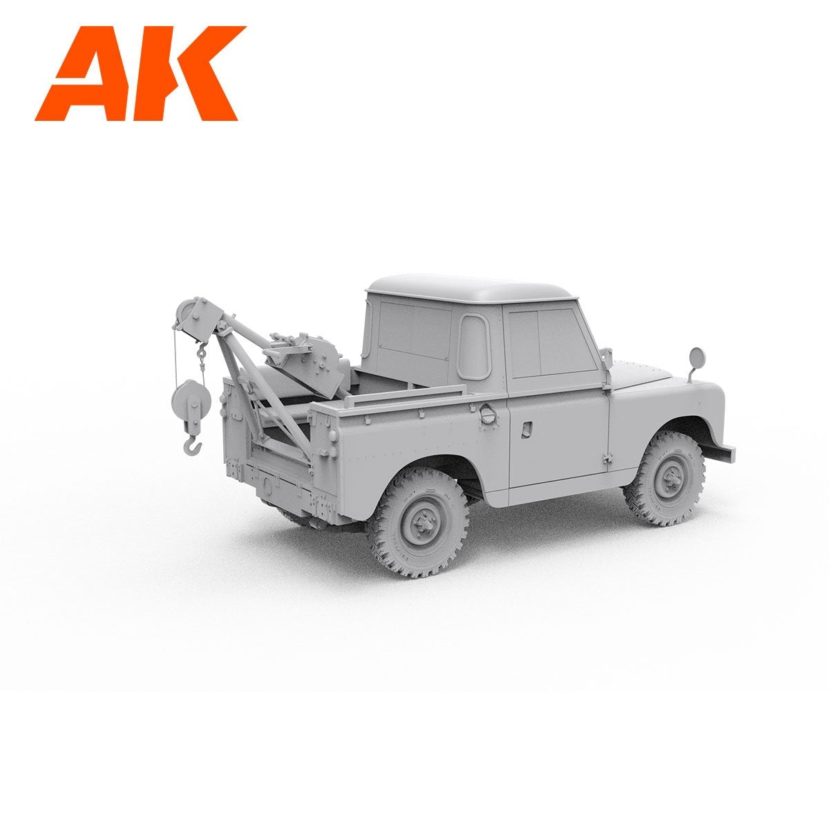 AK Interactive AK35014 LAND ROVER 88 SERIES IIA CRANE-TOW TRUCK 1/35 – imagen 8