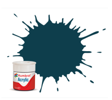 Peinture acrylique mate bleue Humbrol AB0230 230 PRU 14 ml