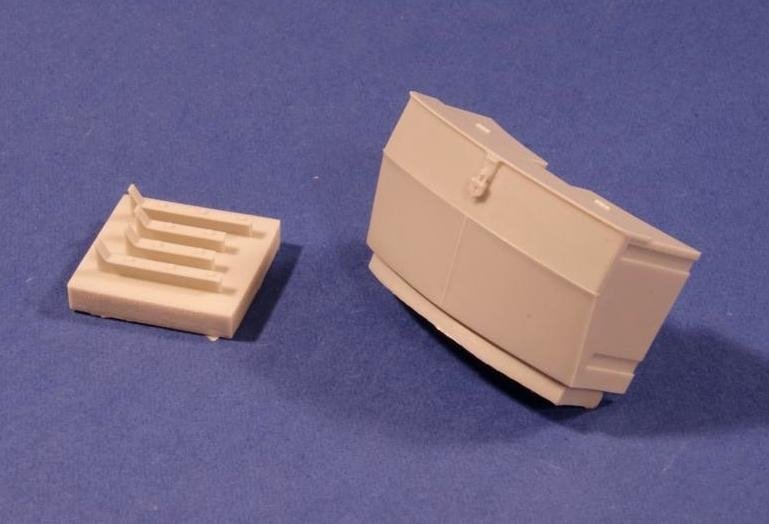 Panzer Art RE35-163 Stowage bin for Tiger I tank (502&amp;amp;503 sPzAbt.) 1/35 – immagine 3