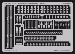 Eduard 32107 F-18 armament 1/32 ACADEMY – imagen 2