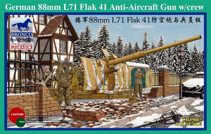 Bronco CB35067 Canon antiaérien allemand L71 Flak 41 de 88 mm avec équipage (1/35)