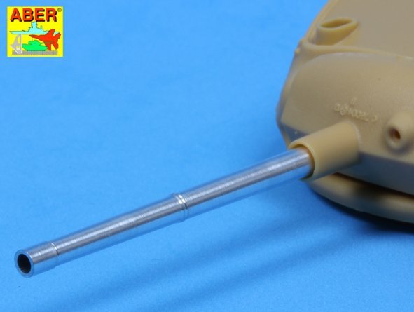 Aber 35L-085 75mm Gun barrel for U.S. light tank M24 Chaffee 1/35 – imagen 6