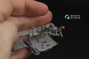 Quinta Studio QD48625 A6M5 Zero, Nakajima Prod. 3D-Printed &amp; coloured Interior on decal paper (Fine Molds) 1/48