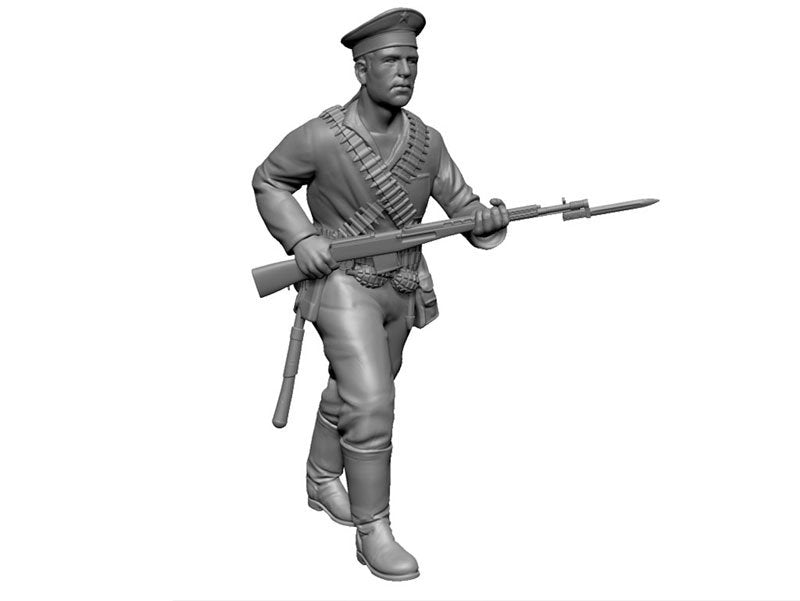 Zvezda 6146 Soviet Naval Infantry (Art of Tactic) 1/72 – imagen 3