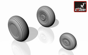 Armory Models AW72303 A-20G Boston wheels, late 1/72 – immagine 2