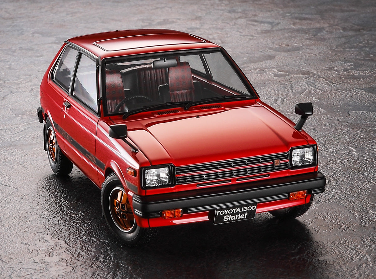 Hasegawa HC63-21163 Toyota Starlet KP61 S (3 Door) Middle Version (1980) – immagine 4