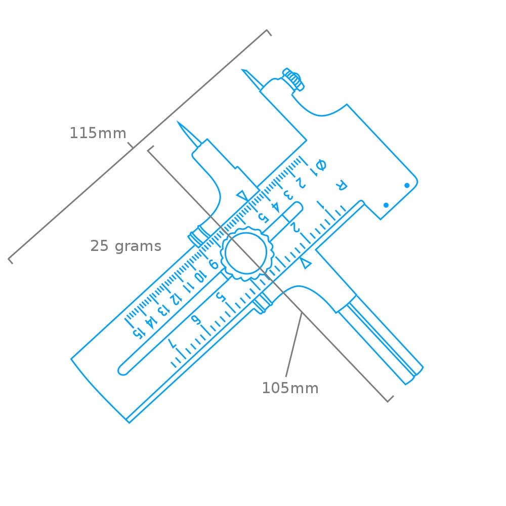 Modelcraft PKN4101 Circle Compass Cutter (10mm - 150mm) – immagine 2