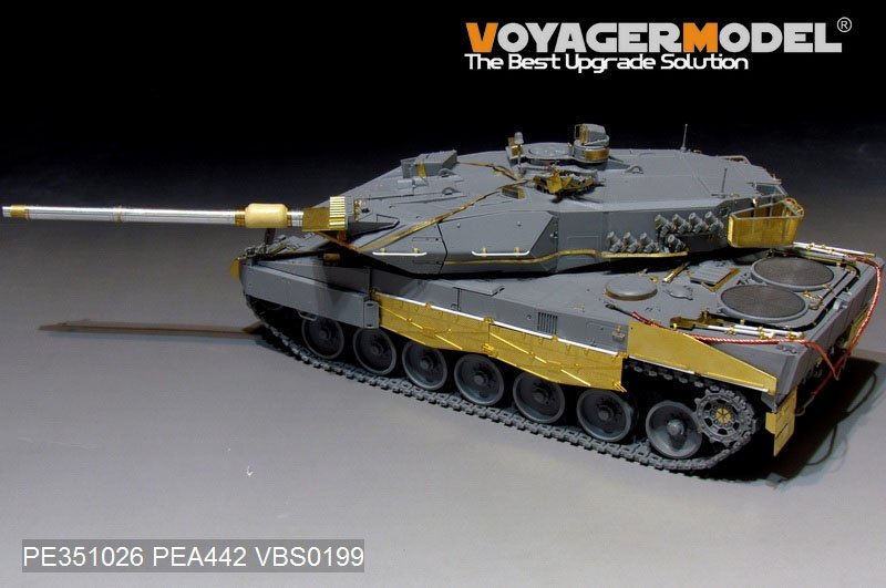 Maquette Voyager PE351026 Leopard 2A6 allemand moderne de base pour Border BT-002 1/35 – image 3