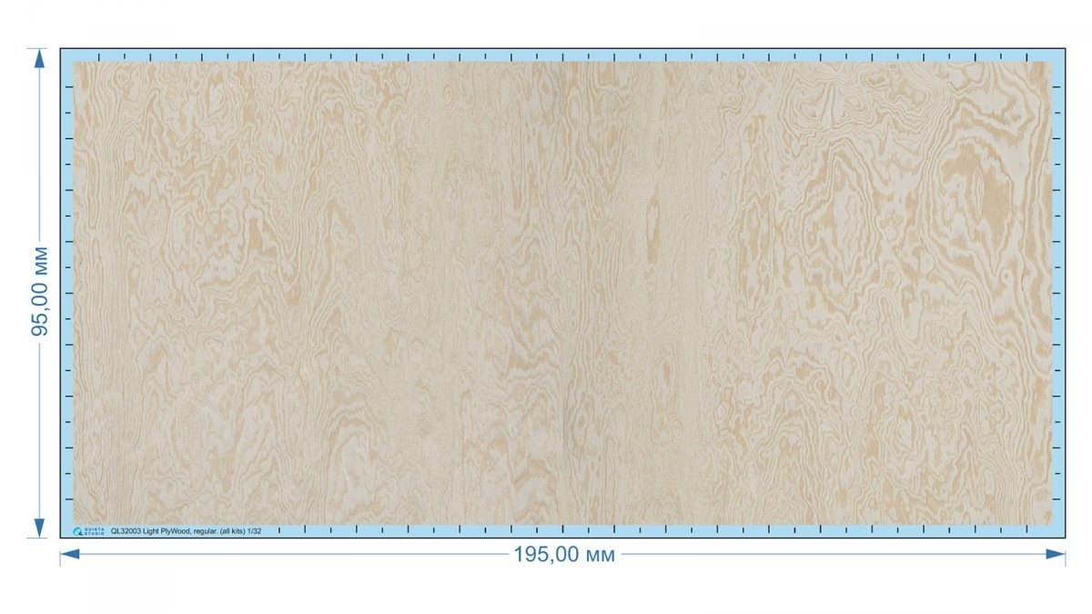 Quinta Studio QL32003 Light plywood, regular 1/32 – Bild 3
