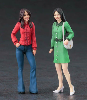 Hasegawa FC06 (29106) 70&amp;#39;s Girls Figure 1/24 – imagen 2