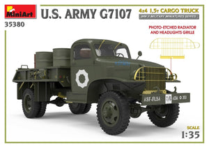 MiniArt 35380 U.S. ARMY G7107 4X4 1,5t CARGO TRUCK 1/35 – imagen 6