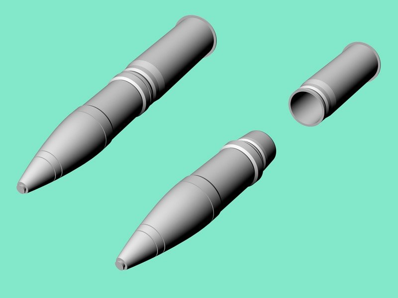 Eureka XXL AB-354 7,5 cm Ammo for Kw.K.37/Stu.K.37 1/35 – imagen 3