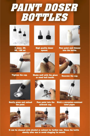 AK Interactive AK9047 Paint Doser Bottles 60ml – image 2
