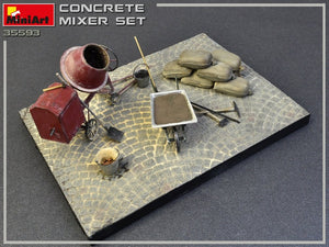 MiniArt 35593 CONCRETE MIXER SET 1/35 – immagine 4