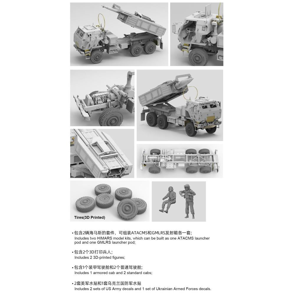 Fore Art 2009 M142 HIMARS ATACMS / GMLRS 1/72 – zdjęcie 2