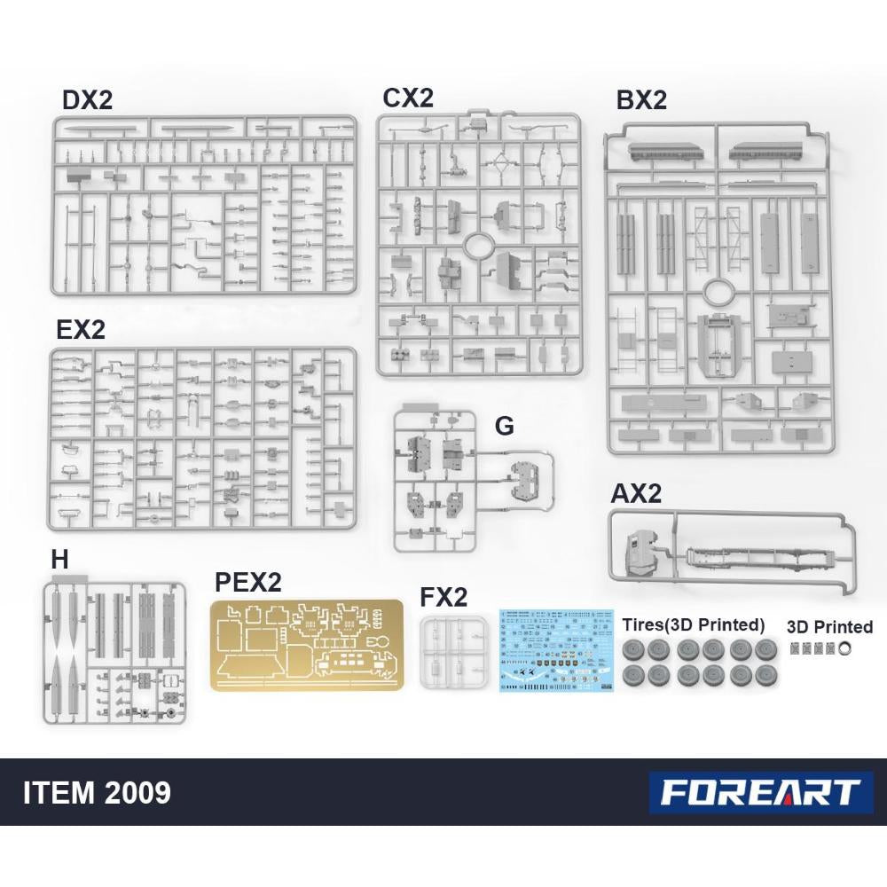 Fore Art 2009 M142 HIMARS ATACMS / GMLRS 1/72 – zdjęcie 3