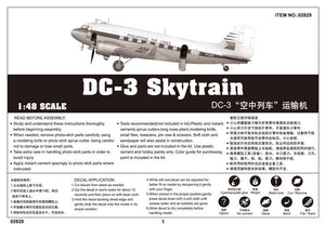 Trumpeter 02829 C-48C Skytrain Transport Aircraft 1/48 – immagine 13