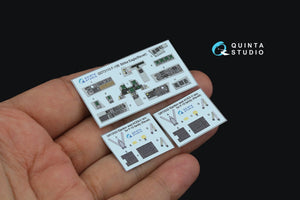Quinta Studio QD72110 F-15E 3D-Printed &amp;amp; coloured Interior on decal paper (Revell) 1/72 – zdjęcie 4