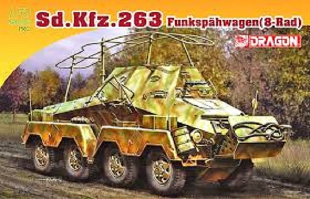 Dragon 7444 Sd.Kfz.263 Funkspahwagen (8-Rad) 1/72