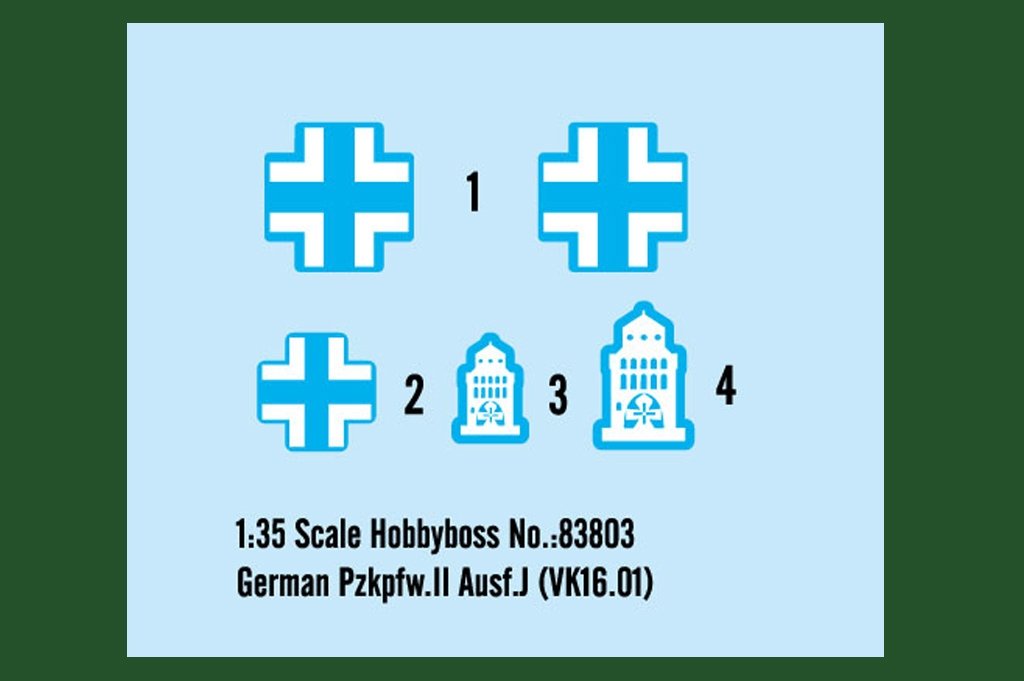 Hobby Boss 83803 allemand Pzkpfw.II Ausf.J VK16.01 (1/35) – image 3