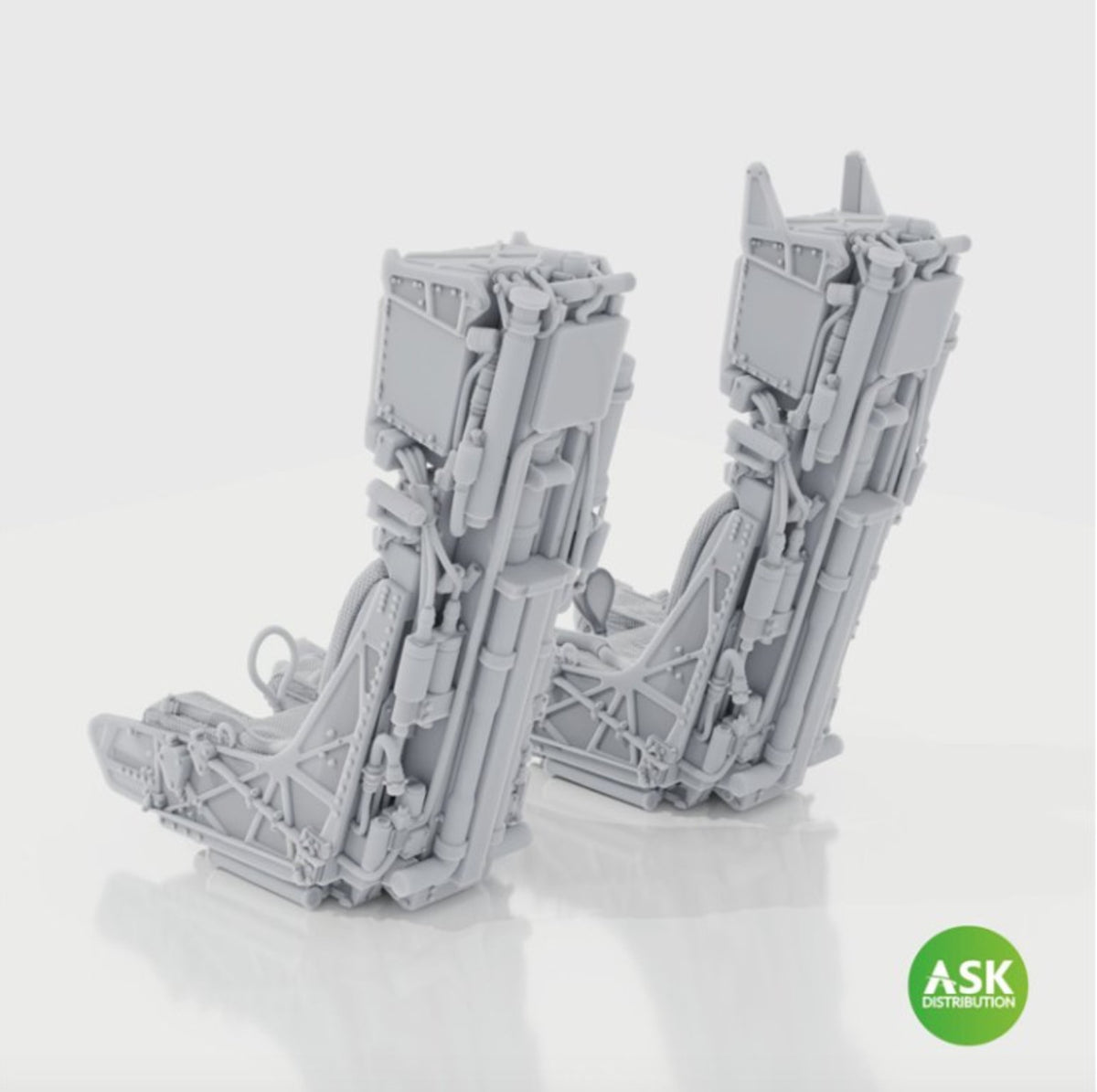 Art Scale Kit A32041 SJU-17 Ejection Seats for F-14D - excl. Seat Belts (2 pcs) rec. for Trumpeter 1/32 – imagen 2