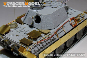 Voyager Model PE35983 WWII German Panther D Tank Late version Basic For TAKOM 2104 1/35 – imagen 17