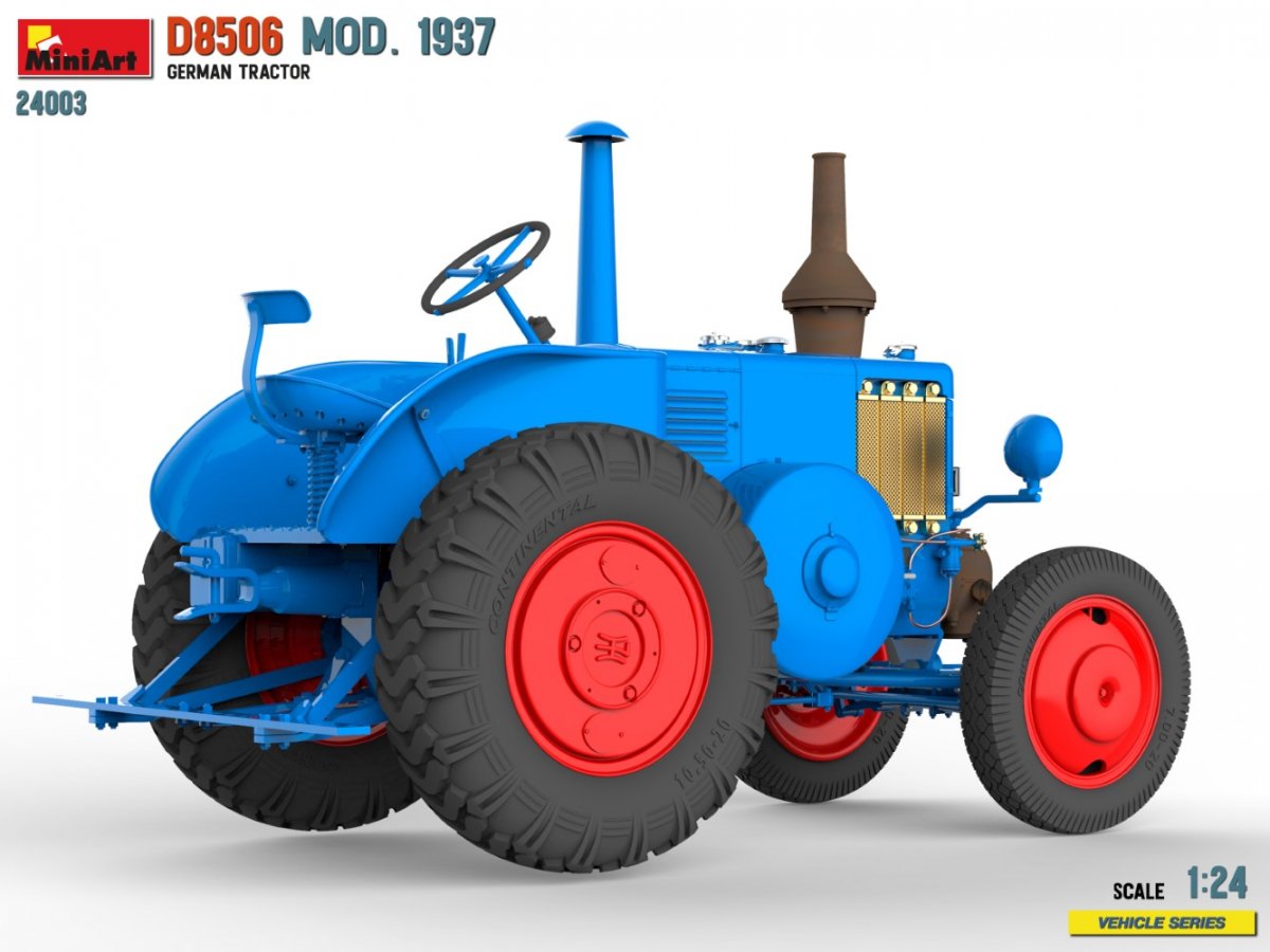 MiniArt 24003 TRACTEUR ALLEMAND D8506 MOD. 1937 1/24  – image 10