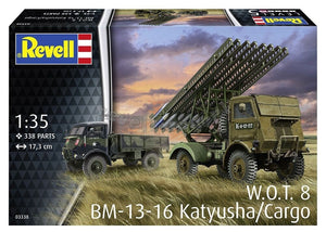 Revell 03338 W.O.T. 8 BM-13-16 Katyusha/ Cargo 1/35 – zdjęcie 2