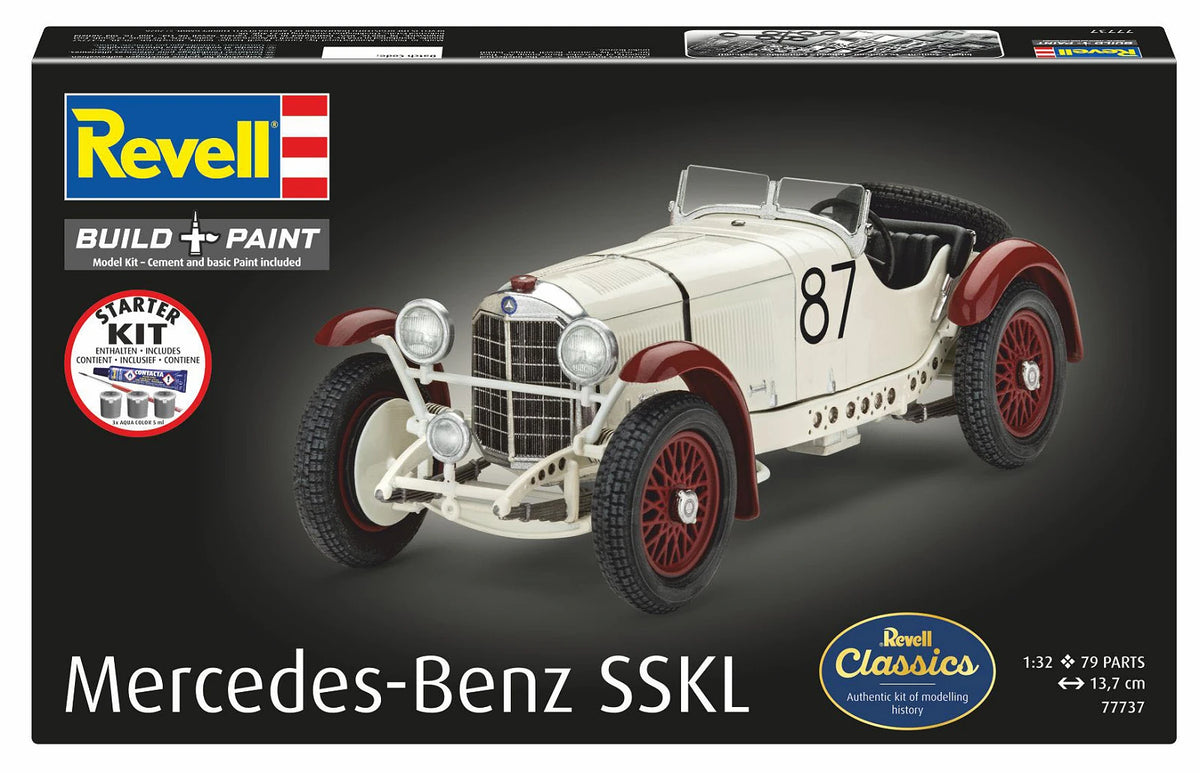 Revell 77737 Starter Kit Mercedes-Benz SSKL 1/32