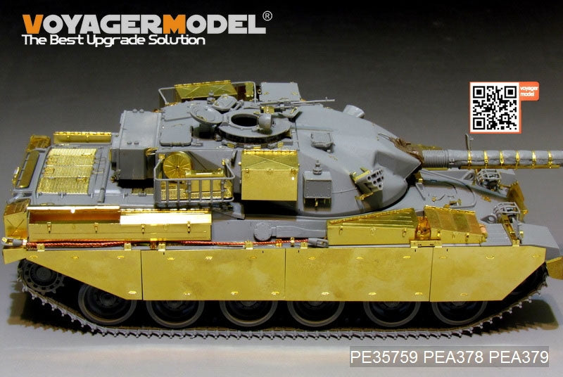 Maquette Voyager PE35759 Char de combat principal britannique Chieftain Mk.5/5P (modèle de base) pour TAKOM 2027, échelle 1/35 – image 2