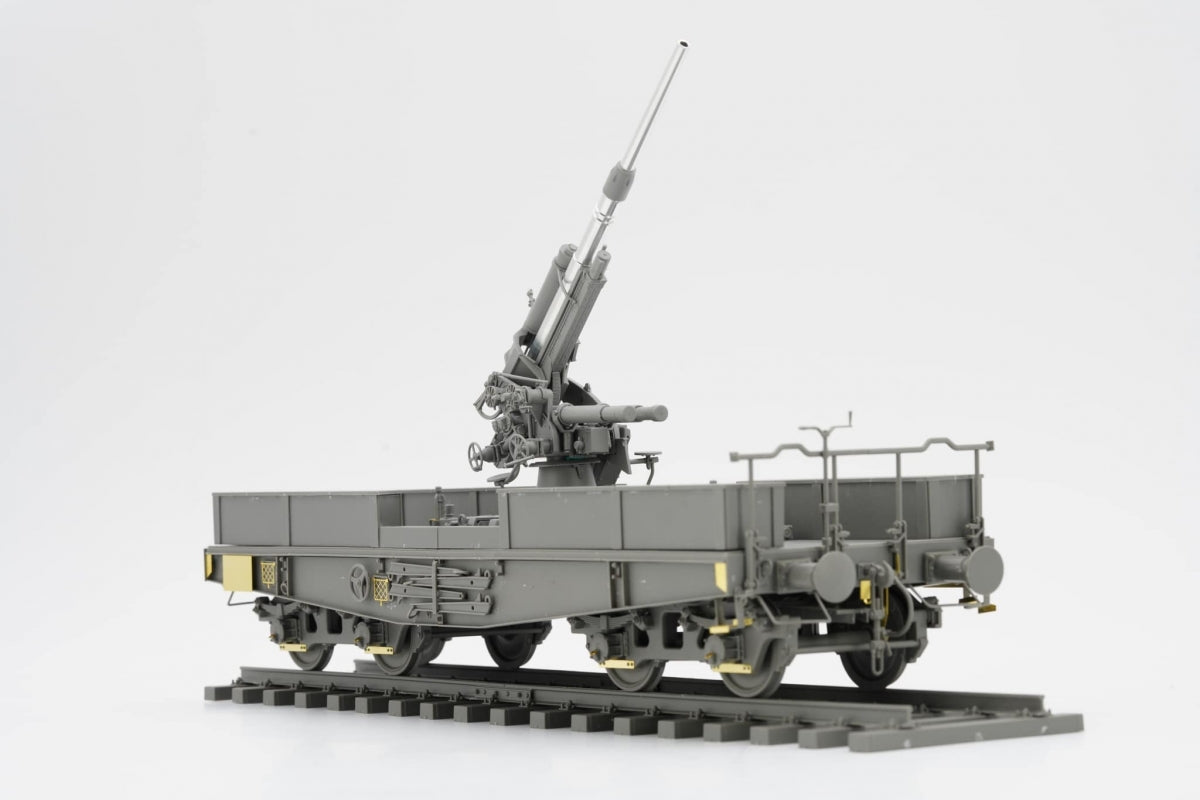 Border Model BT-044 German 88mm Gun Flak 36 w/SSys Wagon 1/35 – imagen 5