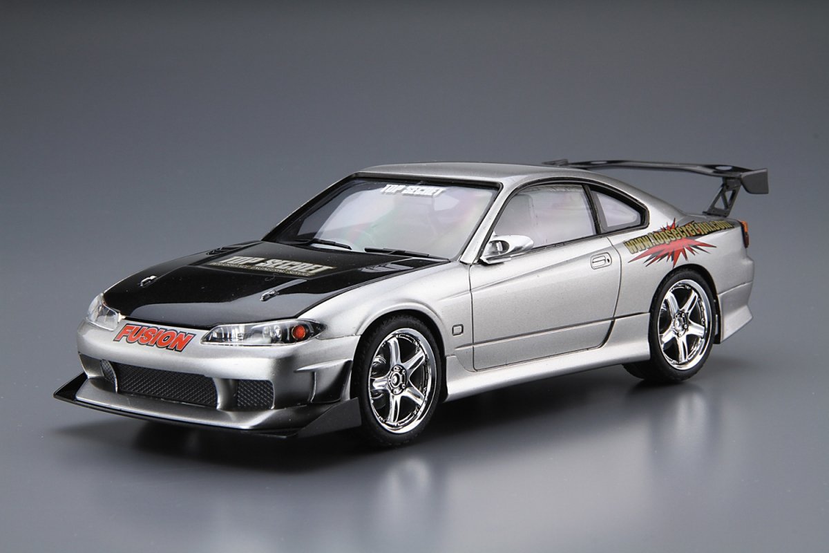 Aoshima 05355 Topsecret S15 Silva &amp;#39;99 Nissan 1/24 – imagen 3